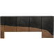 Tapio 77.5 X 16.5 inch Matte Black / Copper Sideboard